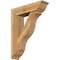 Ekena Millwork Funston Traditional Rough Sawn Bracket w/ Offset Brace, Western Red Cedar, 8"W x 30"D x 38"H BKT0806X30X38FST01RWR - alternate 1